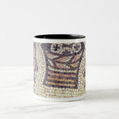 Wunder des Brotes und der Fische Zweifarbige Tasse (Mittel)