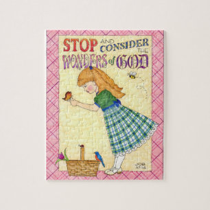 Wunder des Gott-Puzzlespiels Puzzle
