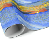 Wunder des Sonnenuntergangs Geschenkpapier (Rolleneckpunkt)