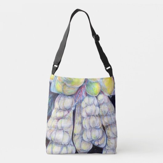 Wunder des Wassermarktes Tragetaschen Mit Langen Trägern (Rückseite)