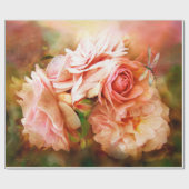 Wunder einer Rose - Geschenkpapier (Flach)