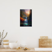 Wunder, Enthüllung des geheimen Wasserfalls Poster (Küche)