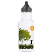 Wunder erwarten edelstahlflasche (Rechts)