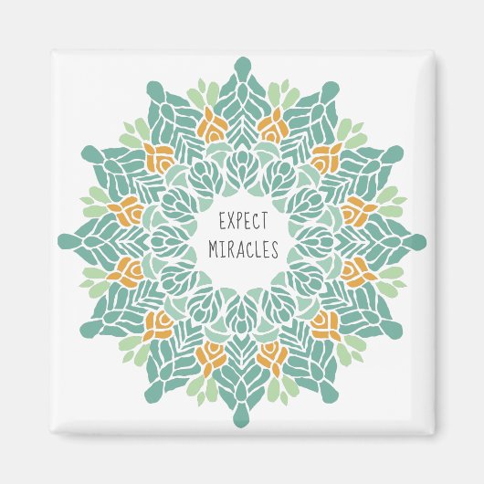 Wunder erwarten magnet (Vorne)