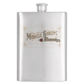 Wunder fegt Flasche Flachmann (Vorderseite)