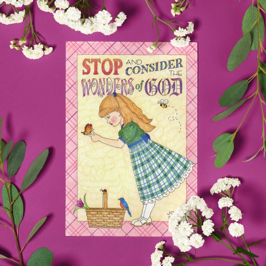 Wunder Gottes Geburtstagskarte Karte