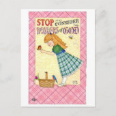 Wunder Gottes Inspiration Postkarte (Vorderseite)