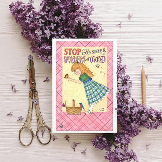 Wunder Gottes Inspiration Postkarte