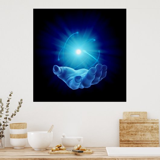 Wunder Hände eines Heilers durch Heilung Liebe Poster (Küche)