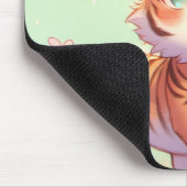 Wunder in den Augen eines Kätzchens Mousepad (Ecke)