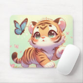 Wunder in den Augen eines Kätzchens Mousepad (Mit Mouse)