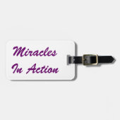 Wunder in der Aktion Gepäckanhänger (Vorderseite horizontal)