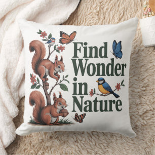 Wunder in der Natur entdecken Kissen