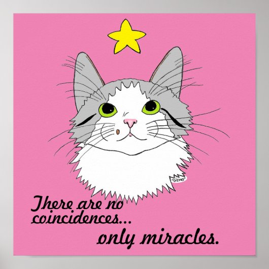 Wunder Inspirierendes Gizmo das Katze Poster (Vorne)
