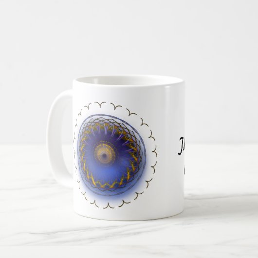 Wunder ist die Anfang-Tasse Kaffeetasse (Vorderseite Links)