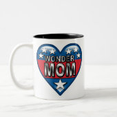 Wunder-Mama Zweifarbige Tasse (Links)