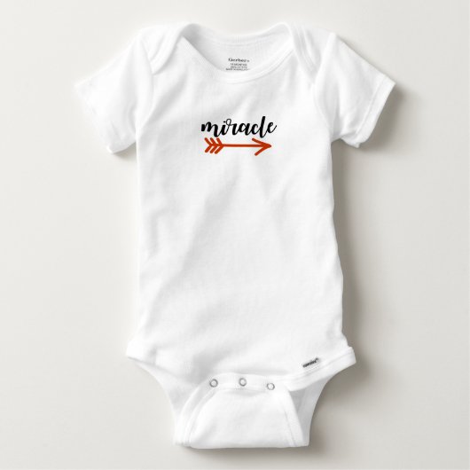 Wunder mit Arrow Baby T-shirt (Vorderseite)