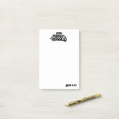 Wunder Post-it Klebezettel (Auf Schreibtisch)