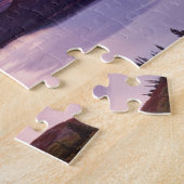 Wunder See und Berg Denali bei Sonnenaufgang Puzzle (Seite)