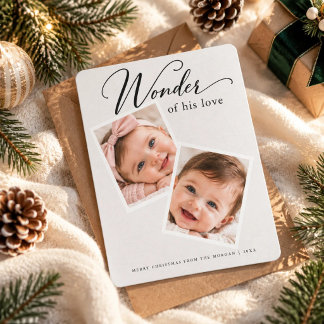 Wunder seiner 2 Baby-Foto religiöse Weihnachten