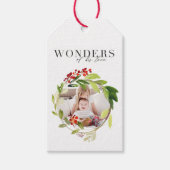 Wunder seiner Liebe Aquarell Urlaub Geschenkanhänger (Vorderseite)