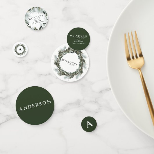 Wunder seiner Liebe Aquarell Urlaub Konfetti (Gruppe)