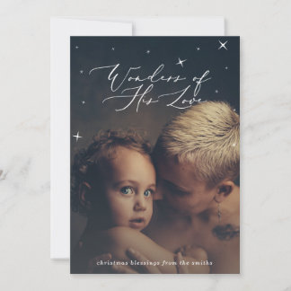 Wunder seiner Liebe Feiertagskarte