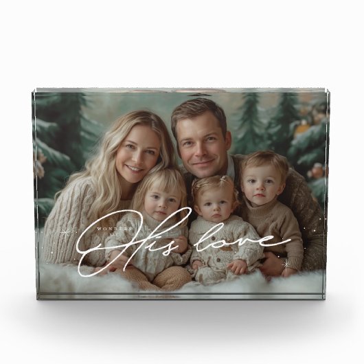 Wunder seiner Liebe Fotoblock (Vorderseite)