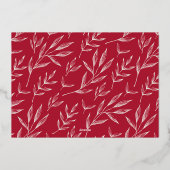 Wunder seiner Liebe | FotoCollage Folien Feiertagskarte (Rückseite)