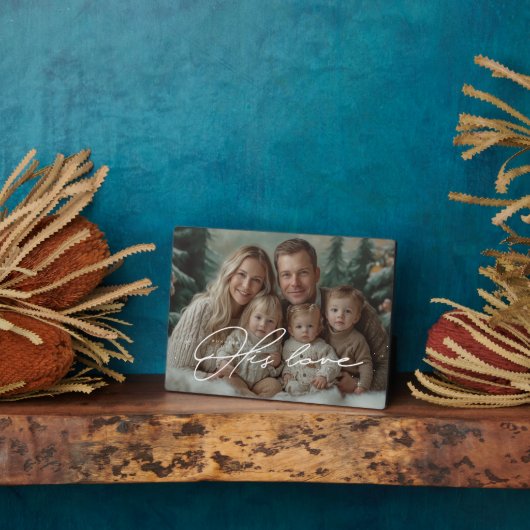 Wunder seiner Liebe Fotoplatte (Seite)