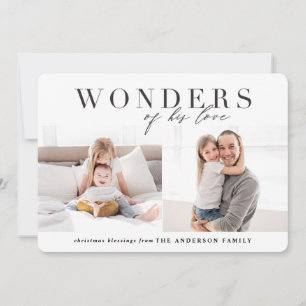 Wunder seiner Liebe religiöse Weihnachten