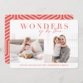 Wunder seiner Liebe religiöse Weihnachten (Vorne/Hinten)