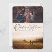 Wunder seiner Liebe Religiöse Weihnachten 2 Foto (Vorderseite)