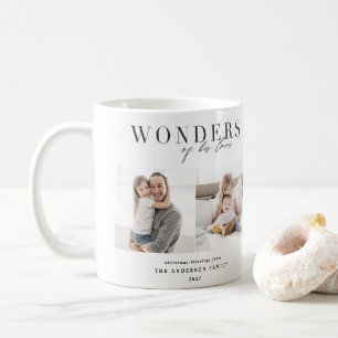 Wunder seiner Liebe religiöse Weihnachten Kaffeetasse