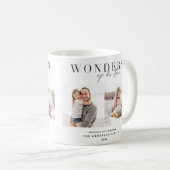 Wunder seiner Liebe religiöse Weihnachten Kaffeetasse (VorderseiteRechts)