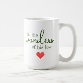 Wunder seiner Liebe Weihnachts-Tasse Kaffeetasse