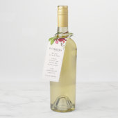 Wunder seines Liebe Weihnachtsfeiertags Flaschenanhänger (Angewinkelt)