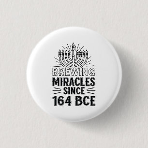 Wunder seit 164 v. u. Z. Hanukkah jüdisch Button