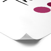 Wunder Sommer Art Saisonfarbenanalyse Kunst und Ku Poster (Ecke)