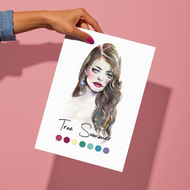 Wunder Sommer Art Saisonfarbenanalyse Kunst und Ku Poster