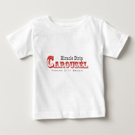 Wunder-Streifen-Vergnügungspark-Shirt Baby T-shirt (Vorderseite)