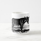 Wunder-Tal-eigenwilliger Esel Kaffeetasse (Mittel)