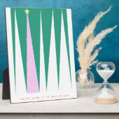 Wunder über den Weihnachtsbaum der Jahreszeit Fotoplatte (Seite)