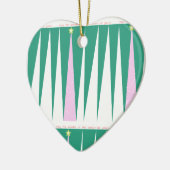 Wunder über den Weihnachtsbaum der Jahreszeit Keramikornament (Links)