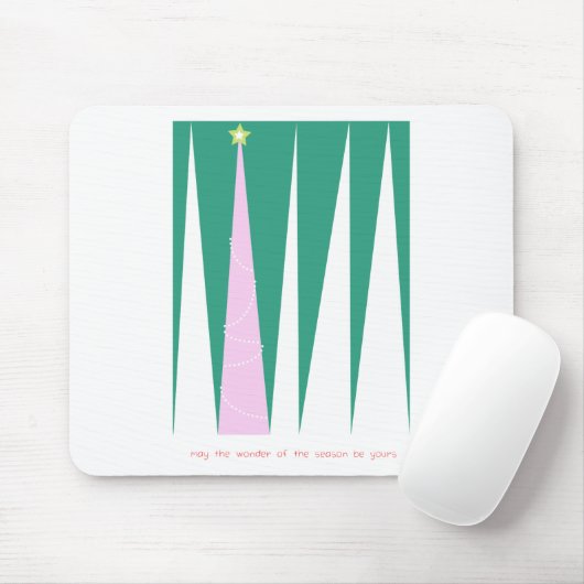 Wunder über den Weihnachtsbaum der Jahreszeit Mousepad (Mit Mouse)