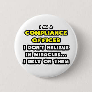 Wunder und Compliance Officer ... Funny Button