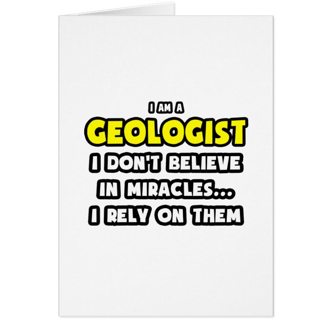 Wunder und Geologen ... Funny (Vorne)