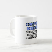 Wunder und Informatiker Kaffeetasse (Vorderseite Links)