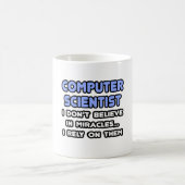 Wunder und Informatiker Kaffeetasse (Mittel)