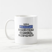 Wunder und Manager Kaffeetasse (Links)